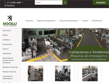 Tablet Screenshot of nocelli.com.br